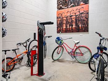 Bike repair and storage