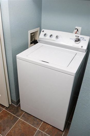 Full size washer and dryer