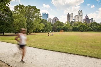 Nearby piedmont park and atlanta botanical garden