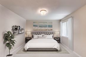 Bainbridge Island apartment for rent - Cozy bedroom at Island Homestead