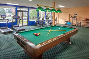 Tigard apartment for rent - Summerfield clubhouse game room at Summerfield, Tigard, 97224