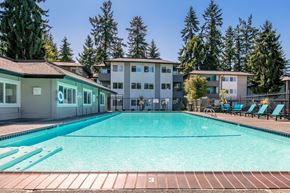 Bellevue apartment for rent - Outdoor Swimming Pool at Central Park East, Bellevue, 98007