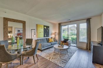 Spacious living floor plans