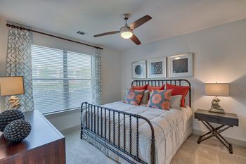 Large bedrooms that accommodate king-size beds