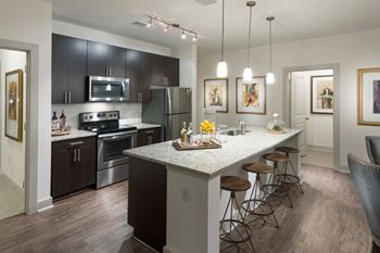Large kitchen islands
