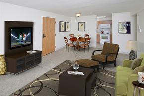 Stoughton apartment for rent - Living Room Apartment at Oxford Apartments in Stoughton, MA
