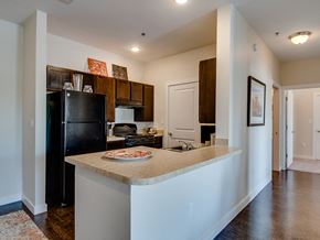 Laredo apartment for rent - Rich Shaker Style Cabinetry at La Contessa Luxury Apartments, Laredo