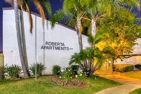 Fullerton apartment for rent - Roberta Apartment Homes Entrance