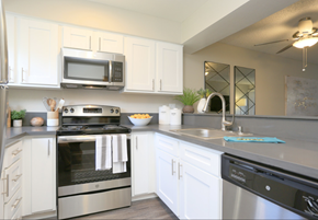 Davis townhouse for rent - Kitchen  l Ellington Apartments in Davis CA
