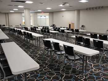 Conference center that holds up to 200 people