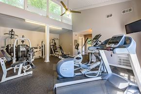 Asheville apartment for rent - the gym has plenty of cardio equipment at our apartments