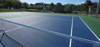 Two new tennis courts