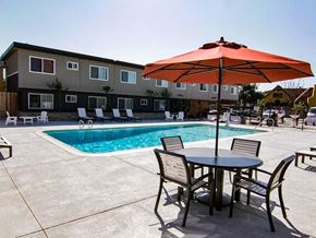 Sacramento apartment for rent - Pool with Lounge Chairs at ETHAN TERRACE, Sacramento, 95825