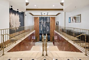 Lobby staircase