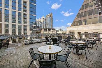 Rooftop deck