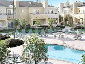 Stockton apartment for rent - Stockton, CA 95219 | Torcello | Sky View of Pool Area