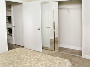 Stockton apartment for rent - Bedroom Storage at Torcello | Stockton apts for rent