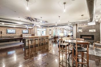 Sophisticated resident clubroom & media theatre