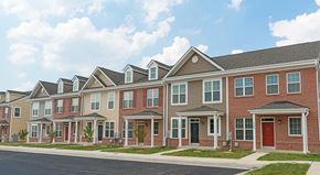 Windsor Mill townhouse for rent - Towns at Woodfield front of building