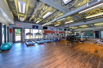 Large fitness center