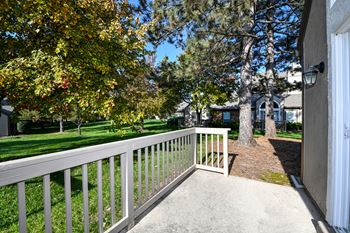 Private patio