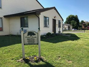 Martinsburg apartment for rent - a white house with a sign in front of it