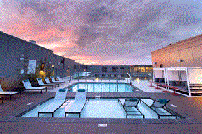 Washington apartment for rent - the pool at the ace hotel at sunset