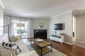 Aurora apartment for rent - a living room with a couch and a coffee table