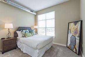 Nashville apartment for rent - Lofts in Nashville TN - Gale Lofts - Bedroom with Plush Carpeting