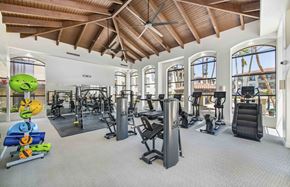 Scottsdale apartment for rent - the gym at the resort has treadmills and other exercise equipment