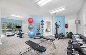 Jacksonville apartment for rent - the gym at the preserve apartments falls oh