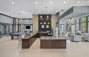 Hoover apartment for rent - a large kitchen with granite counter tops and stainless steel appliances
