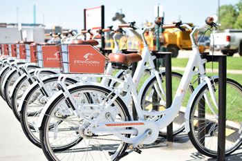 Complimentary bike share program