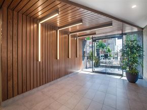 Los Angeles apartment for rent - the lobby or reception area of an office building with a plant