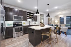 Irving apartment for rent - Model Living Area
