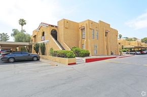 Las Vegas apartment for rent - A building with a car parked in front of it.