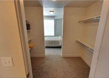 Large walk-in closets
