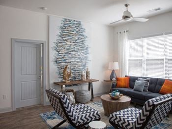 Wood-style plank flooring
