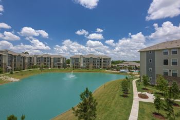 Lakeside walking trail