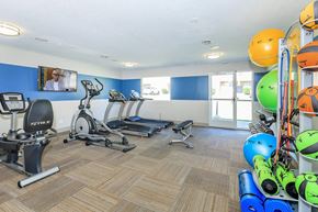 Columbia apartment for rent - the gym at the apartments for rent