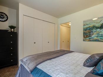 Numerous closets