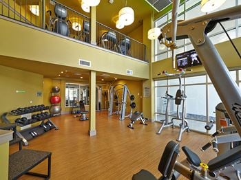 Echo apartments state-of-the-art fitness center