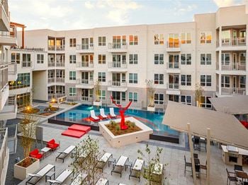 Echo apartments resort-style swimming pool