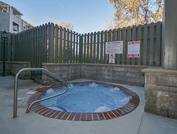 Outdoor hot tub