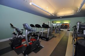 Parker apartment for rent - the gym is equipped with a variety of exercise equipment
