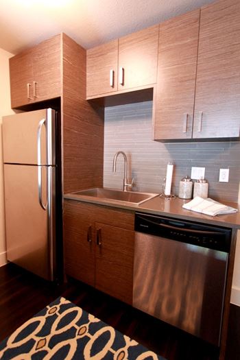 Remodeled kitchen