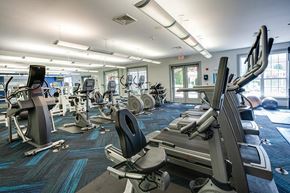 Bethesda apartment for rent - Fitness center at The Montgomery Apartments in Bethesda MD