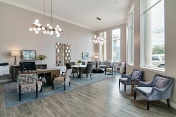 Amenities - front office seating area