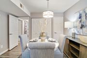 Houston apartment for rent - Family Dining Area at The Village at Bunker Hill in Houston, Texas