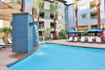 Sparkling pool